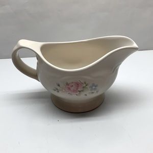 Pfaltzgraff Tea Rose Gravy Boat floral
